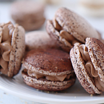 Ganache pentru macarons - pe bază de ciocolată cu lapte